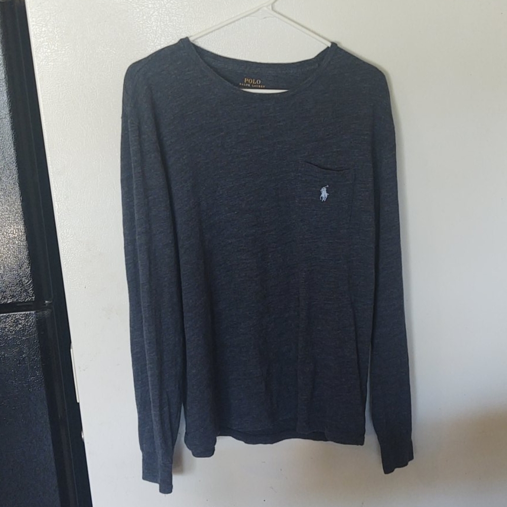 Polo Long Sleeve Pocket Tee